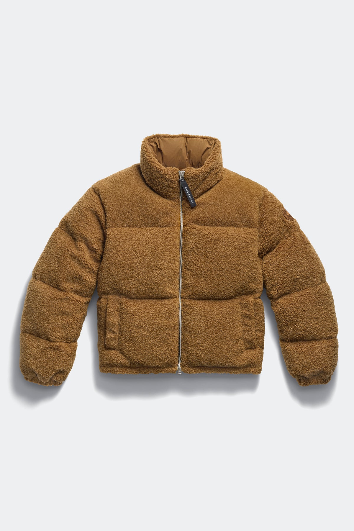 Fallon Fleece Puffer Jacket - Mesa Stone 9123 - off_flat_lay_01