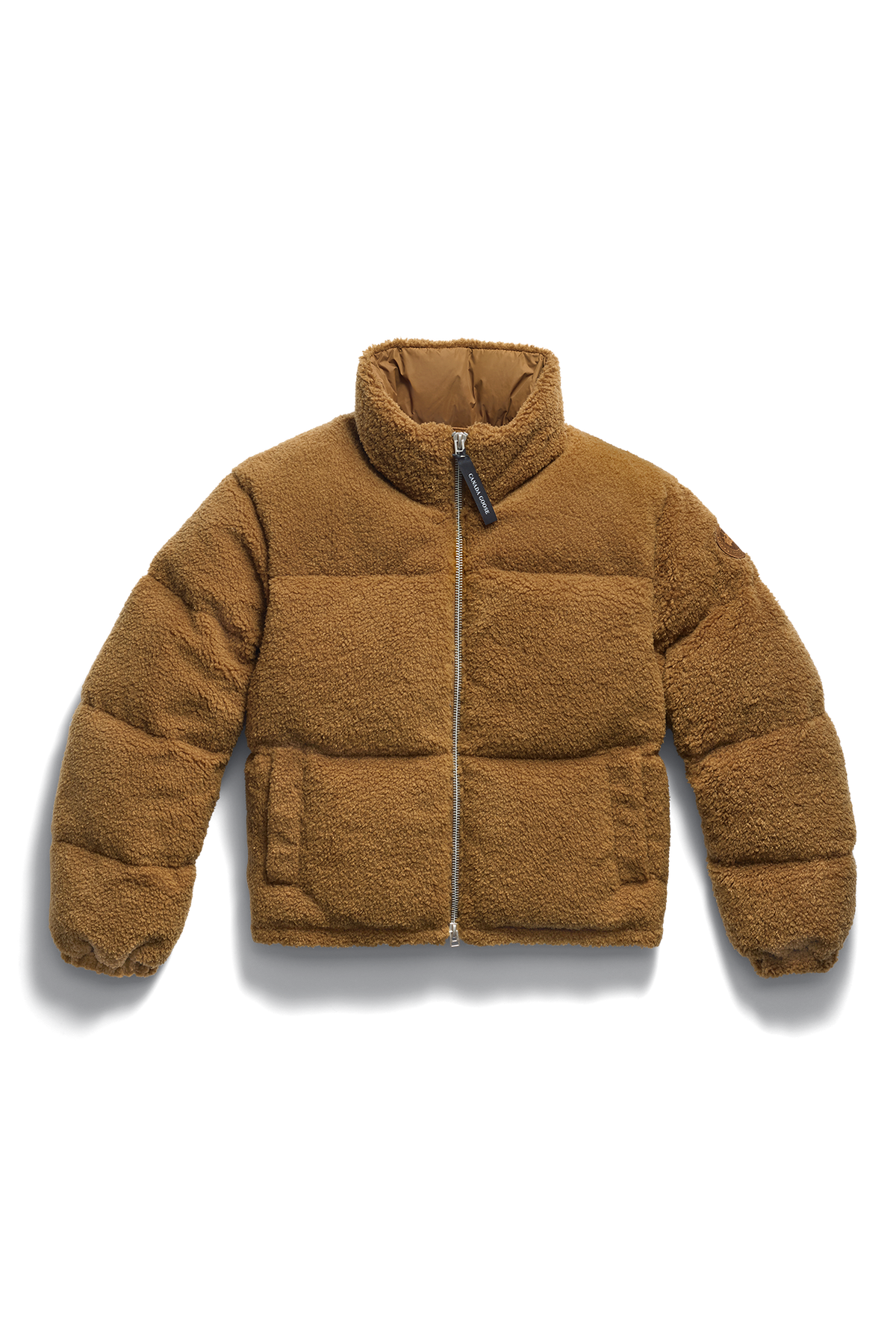Fallon Fleece Puffer Jacket - Mesa Stone 9123 - off_flat_lay_01
