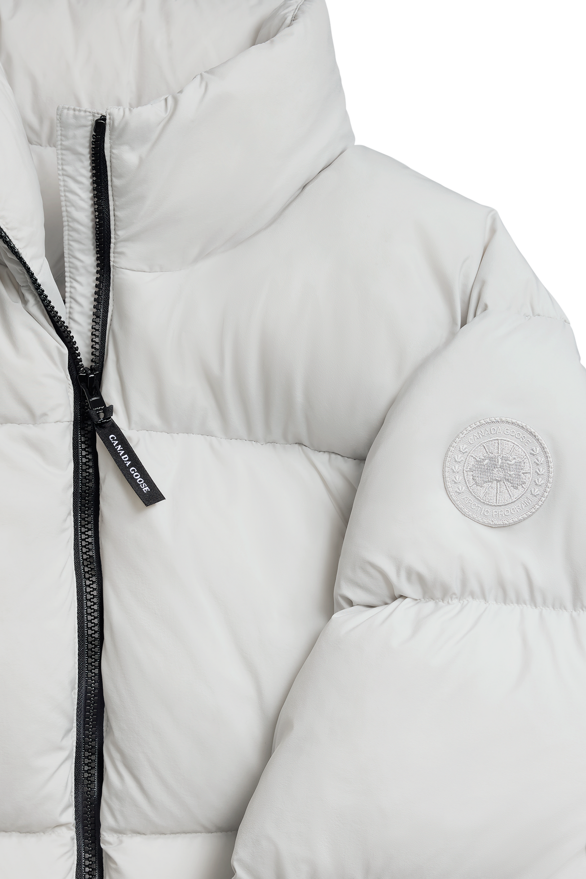 Fallon Puffer Jacket Tonal Disc - Lunar Frost 9119 - off_detail_01