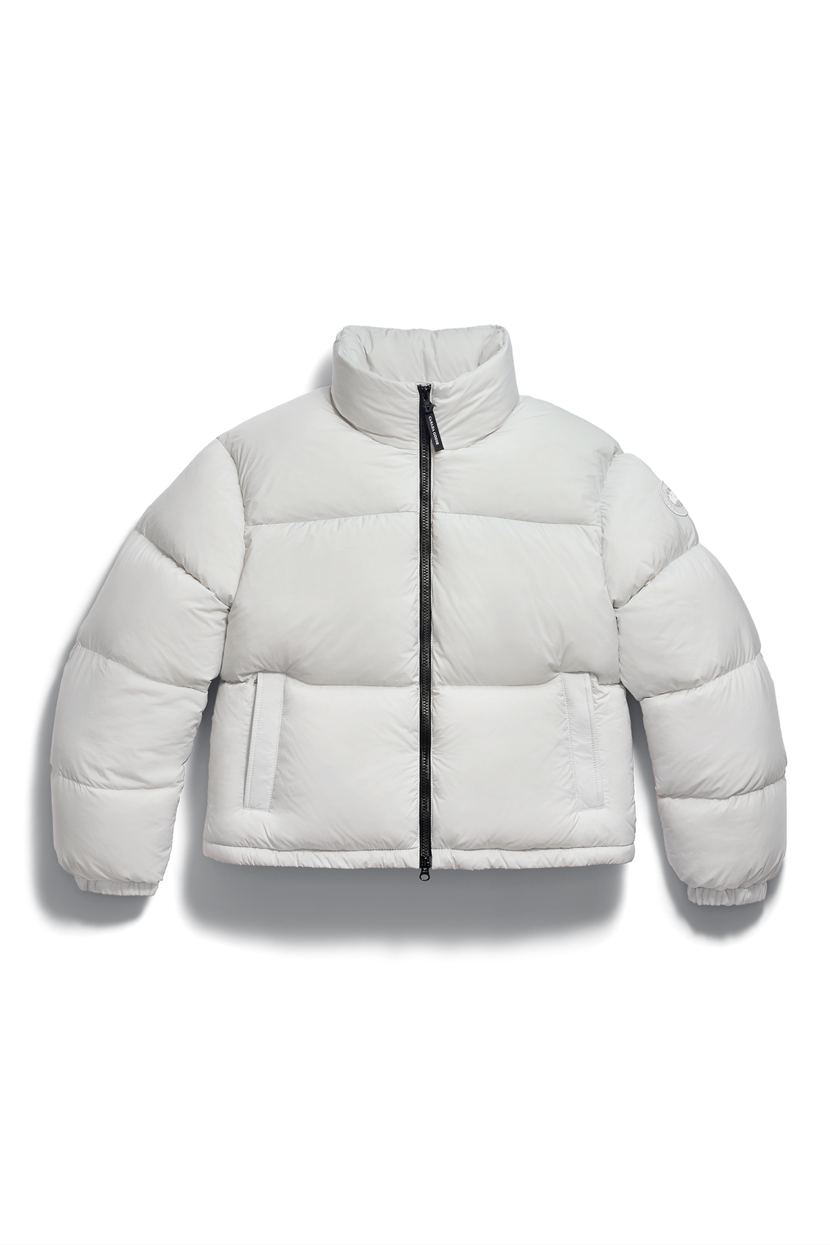 Fallon Puffer Jacket Tonal Disc - Lunar Frost 9119 - off_flat_lay_01