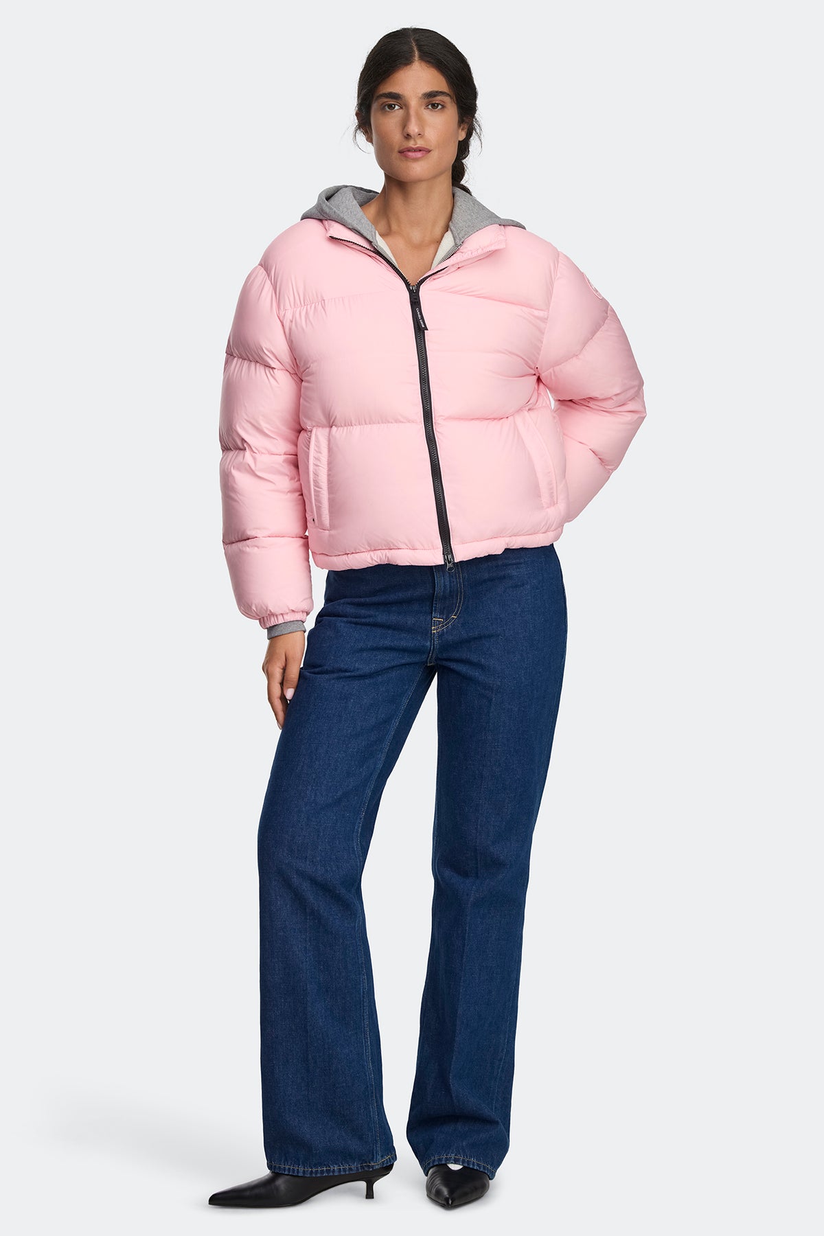 Fallon Puffer Jacket Tonal Disc - Linnaea Rose 9603 - on_full_body_01