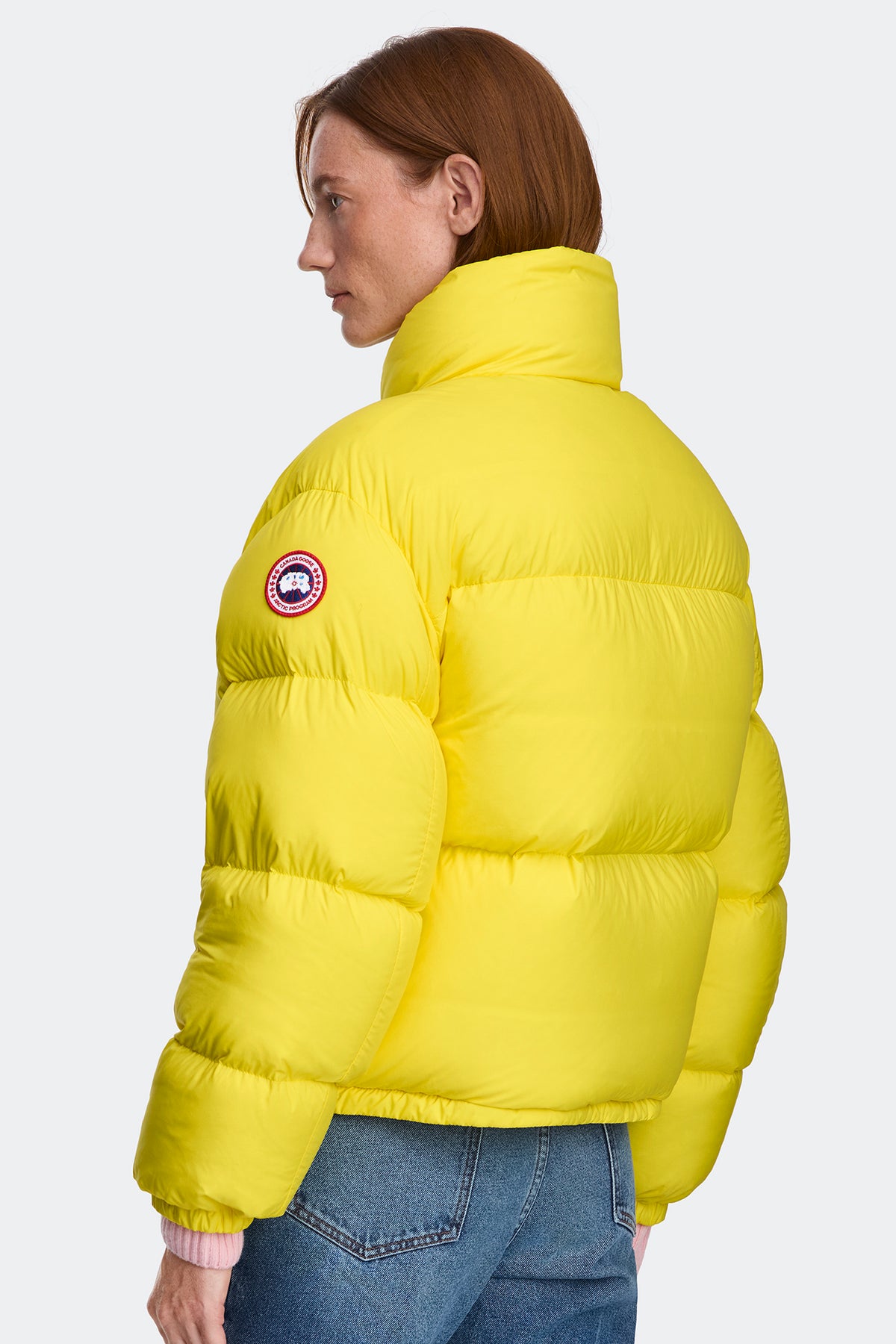 Fallon Puffer Jacket - Solar Aria 9604 - on_back_01