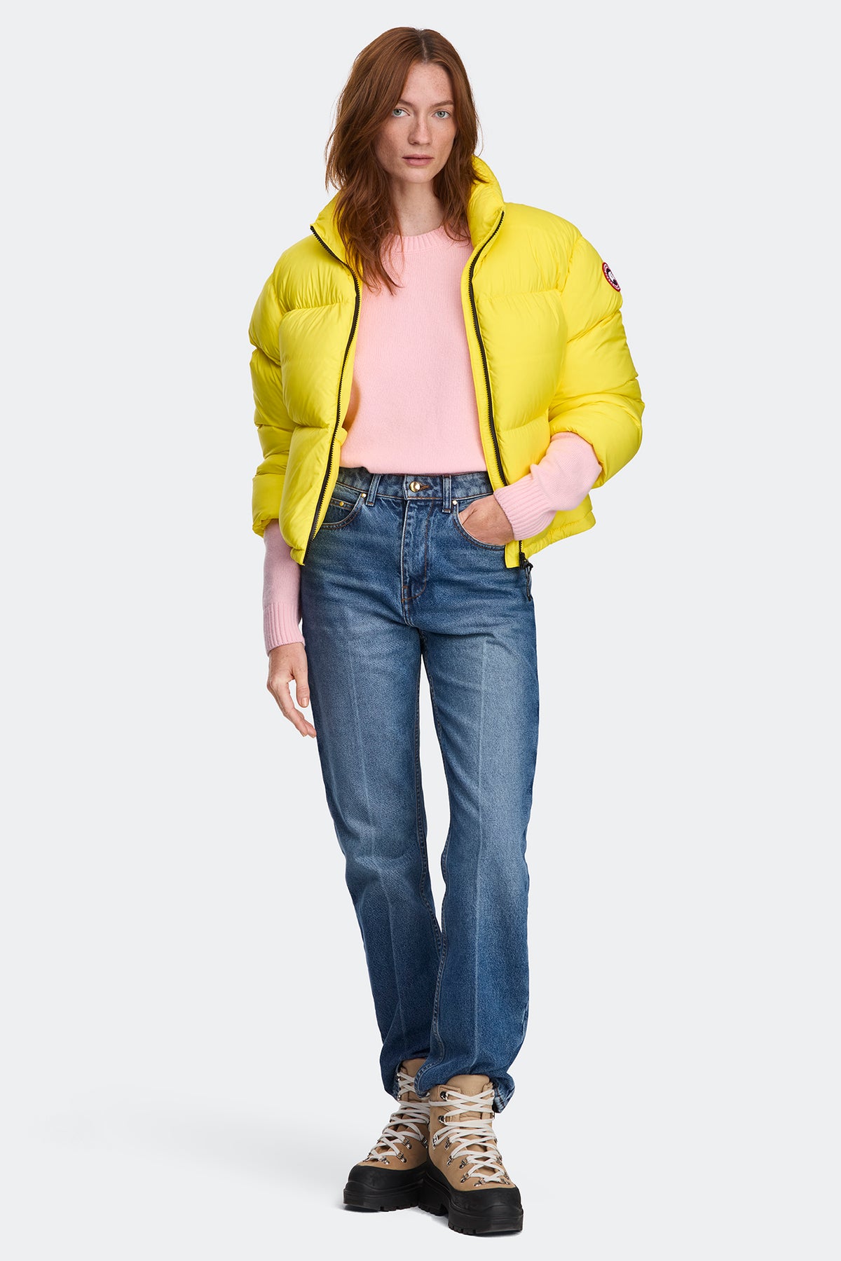 Fallon Puffer Jacket - Solar Aria 9604 - on_full_body_01
