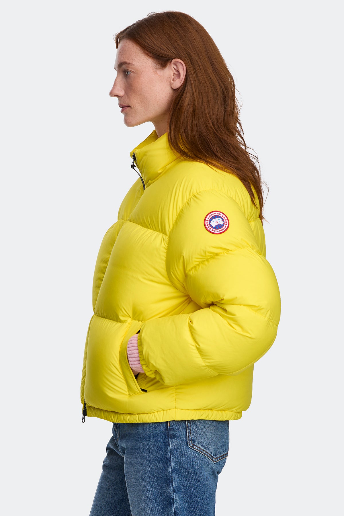 Fallon Puffer Jacket - Solar Aria 9604 - on_side_01