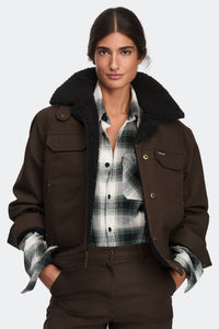 Ash Lightweight Jacket - Terra/Black 9105 - on_front_01