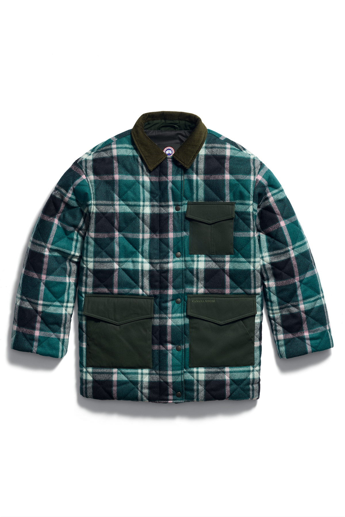 Terra Plaid Coat - Green/Pink Multi 9448 - off_flat_lay_01