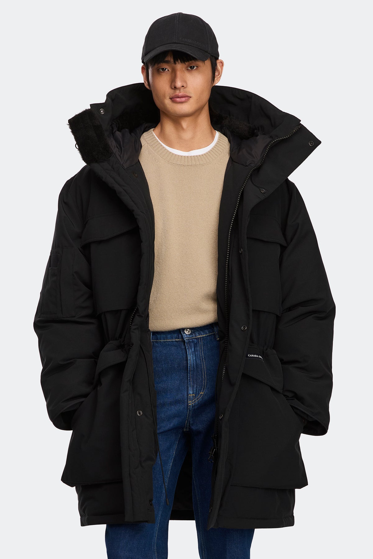 Erie Parka - Black 9061 - on_front_01
