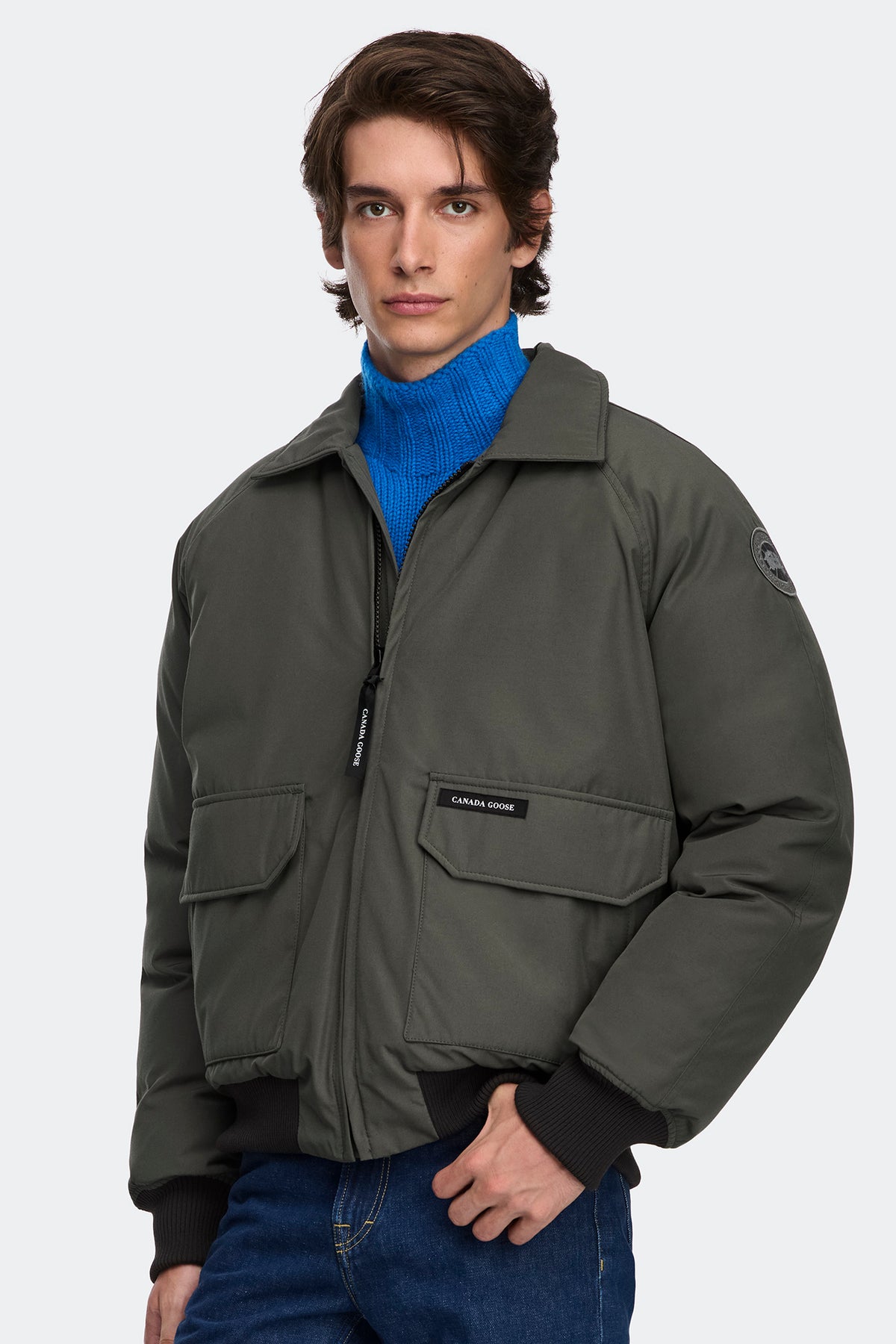 Mimico Bomber - Khaki Haze 9127 - on_front_closed_01