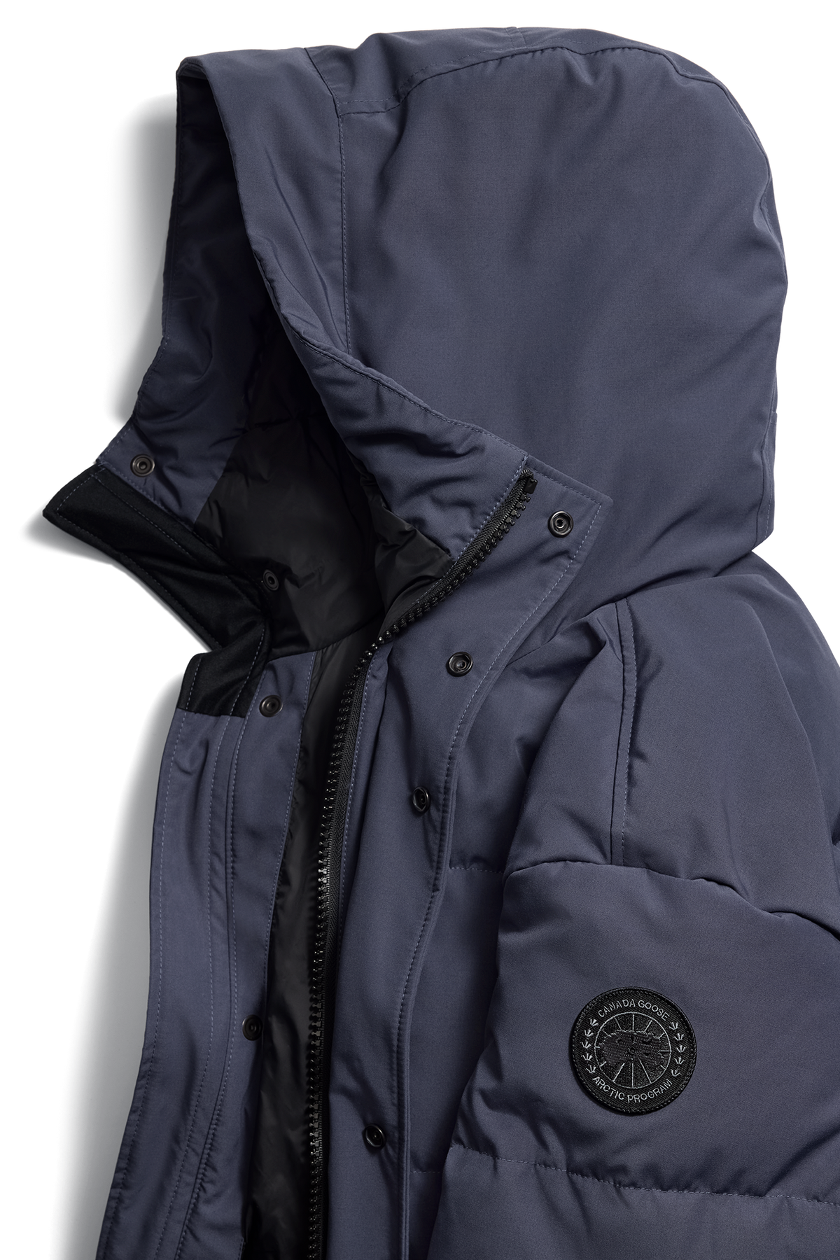 Seymour Parka Black Disc - Dusk Blue 9128 - off_detail_01