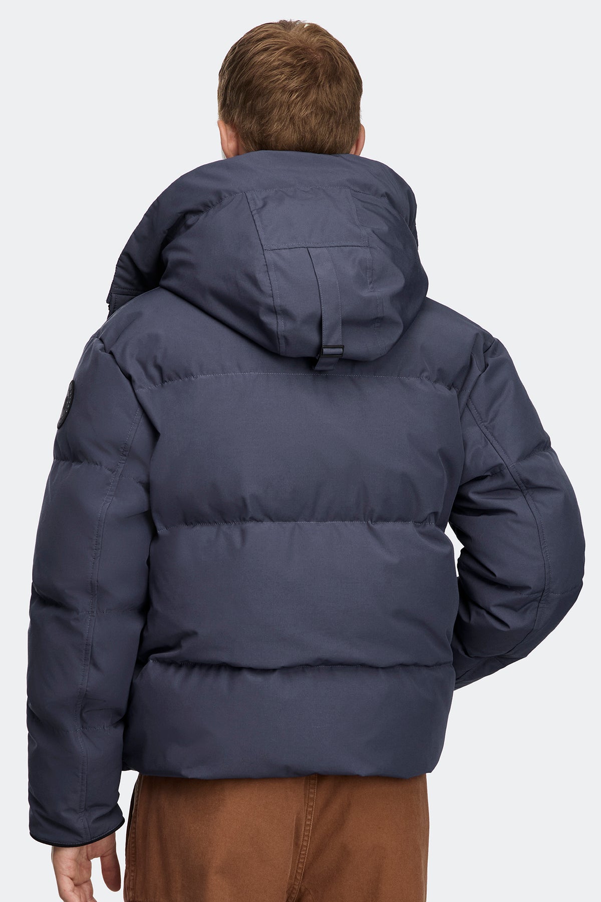 Seymour Parka Black Disc - Dusk Blue 9128 - on_back_01