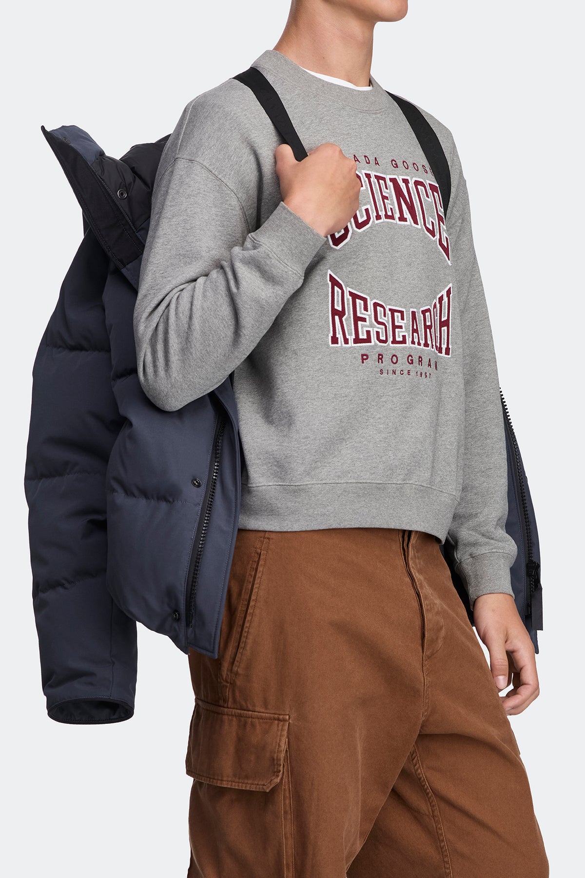 Seymour Parka Black Disc - Dusk Blue 9128 - on_detail_01
