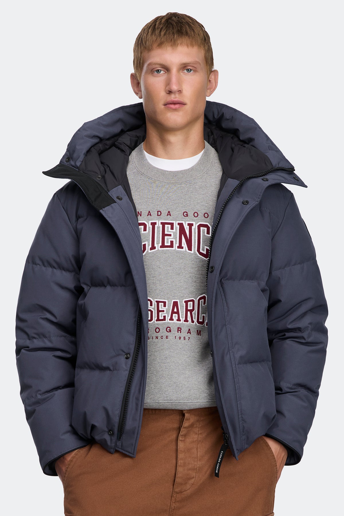 Seymour Parka Black Disc - Dusk Blue 9128 - on_front_01