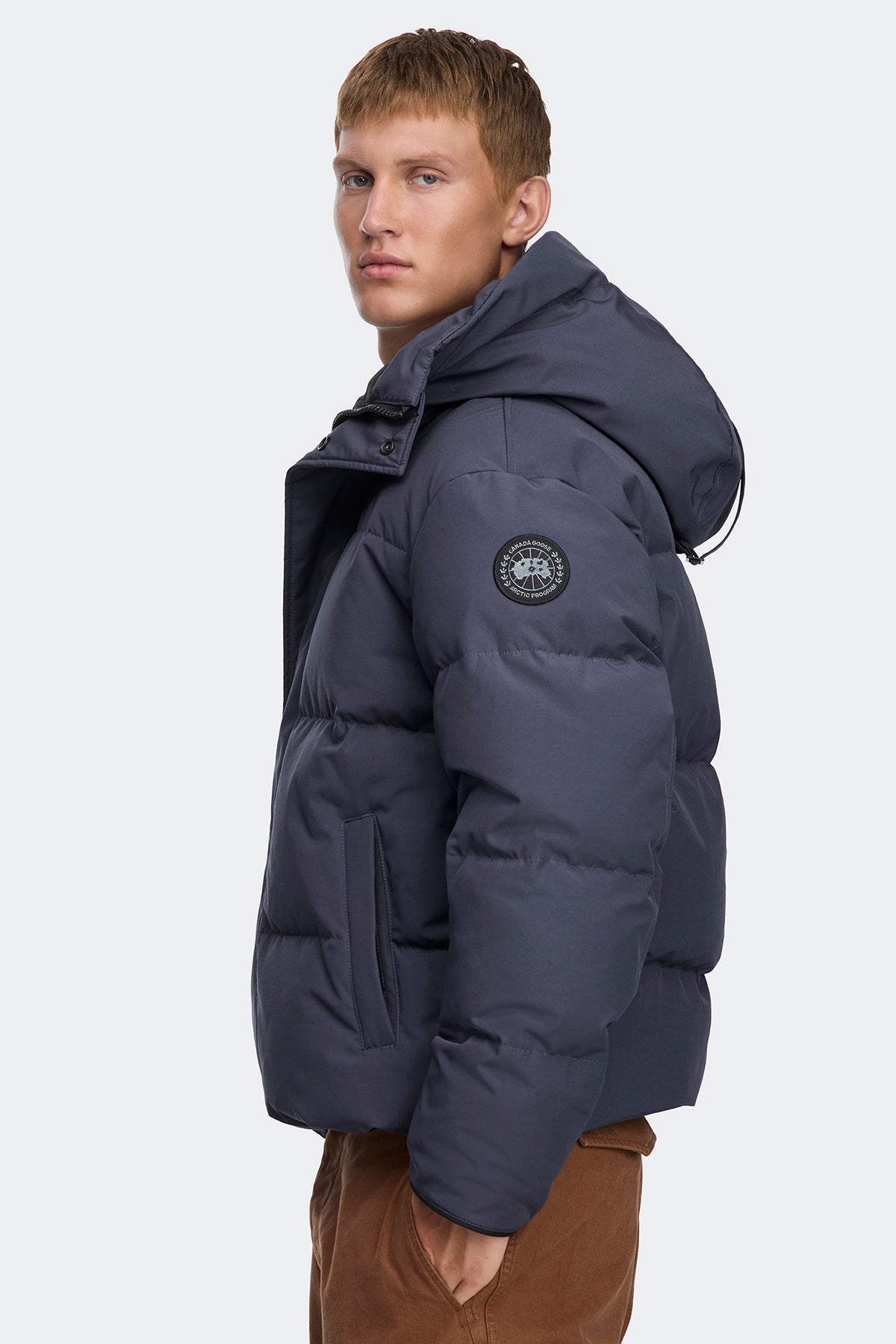 Seymour Parka Black Disc - Dusk Blue 9128 - on_side_01