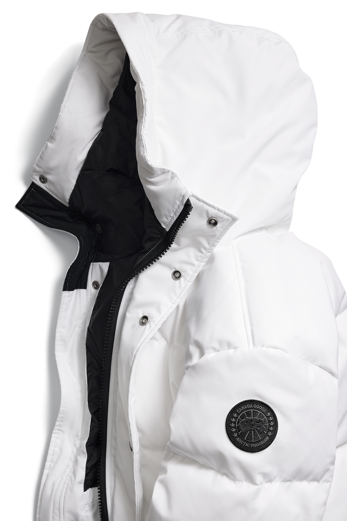 Seymour Parka Black Disc - Optic White 9227 - off_detail_01
