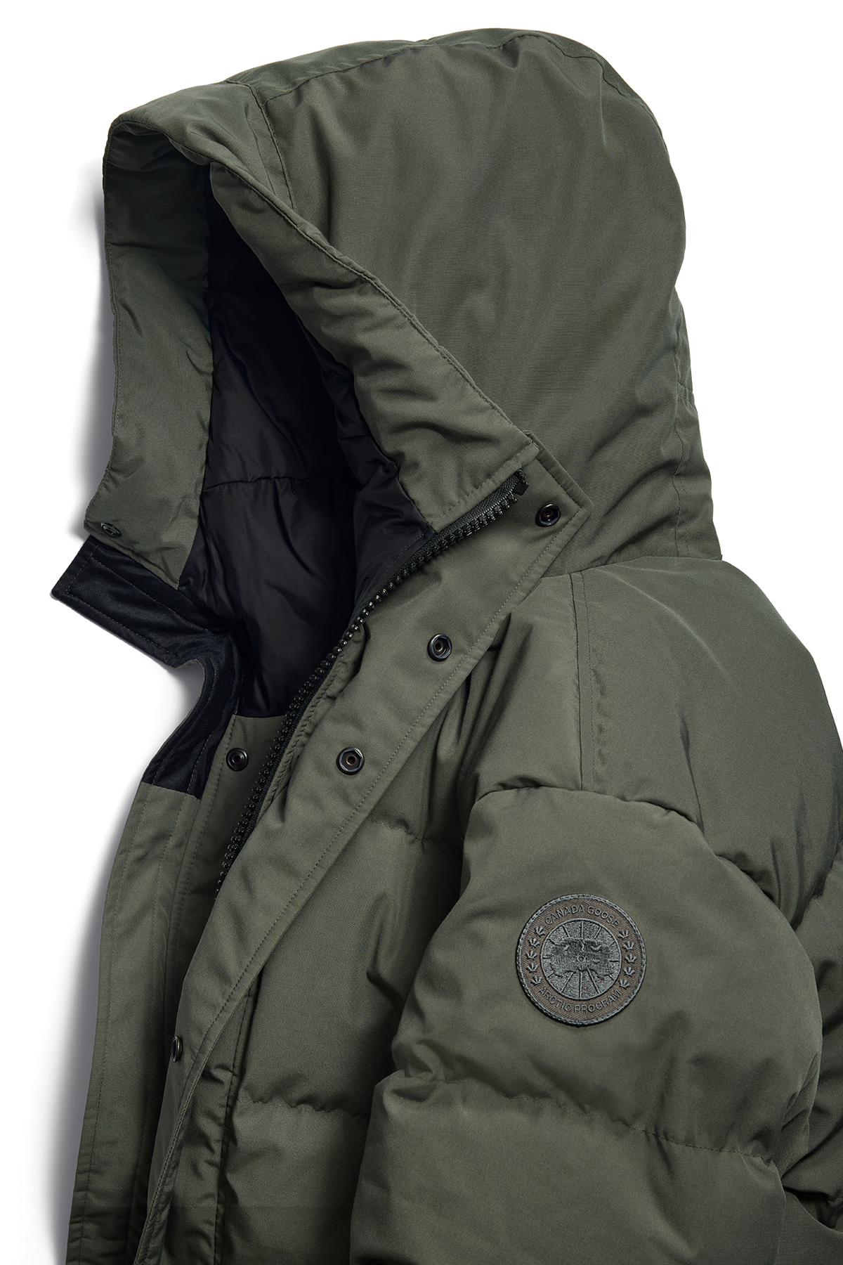 Seymour Parka Tonal Disc - Khaki Haze 9127 - off_detail_01