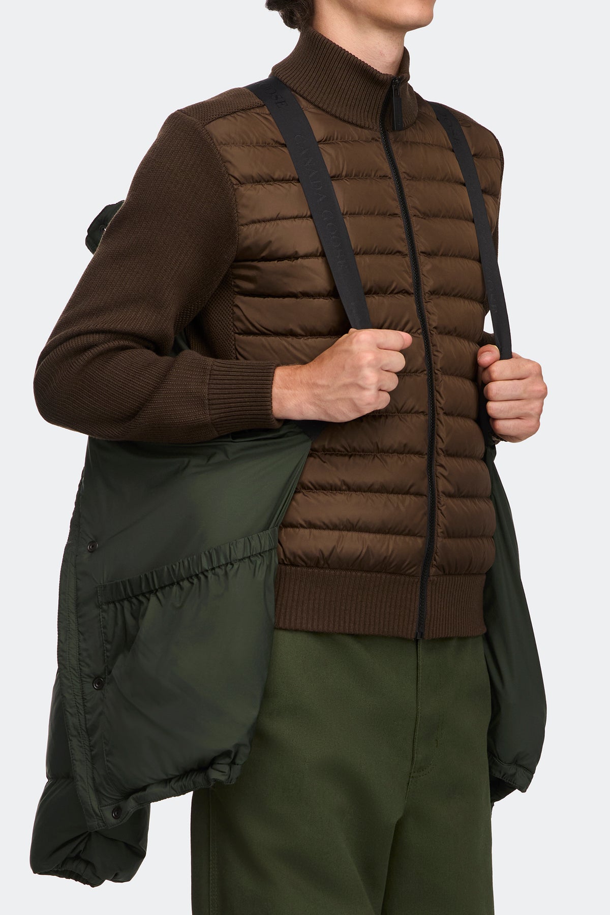 Sterling Puffer Coat Tonal Disc - Rowan Green 9125 - on_detail_01