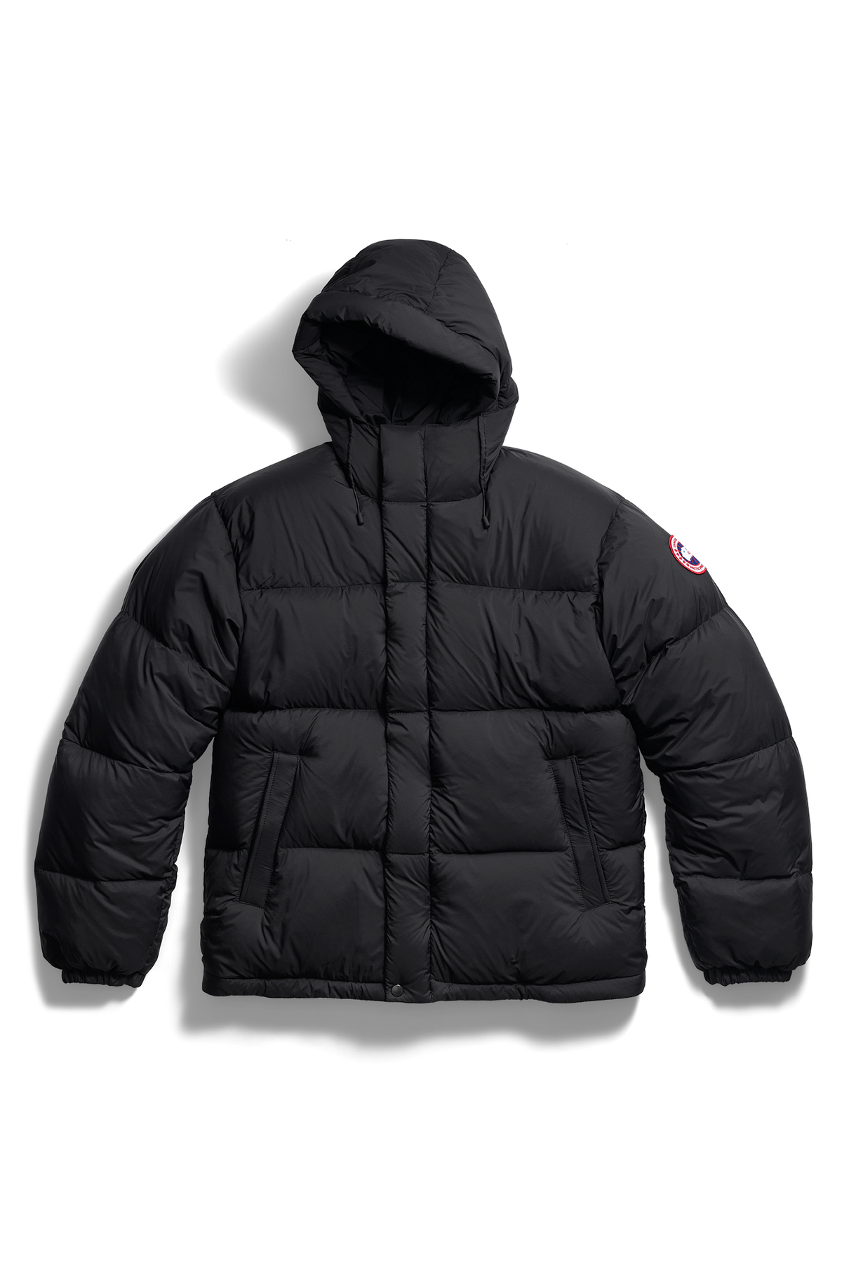 Sterling Puffer Coat - Black 9061 - off_flat_lay_01