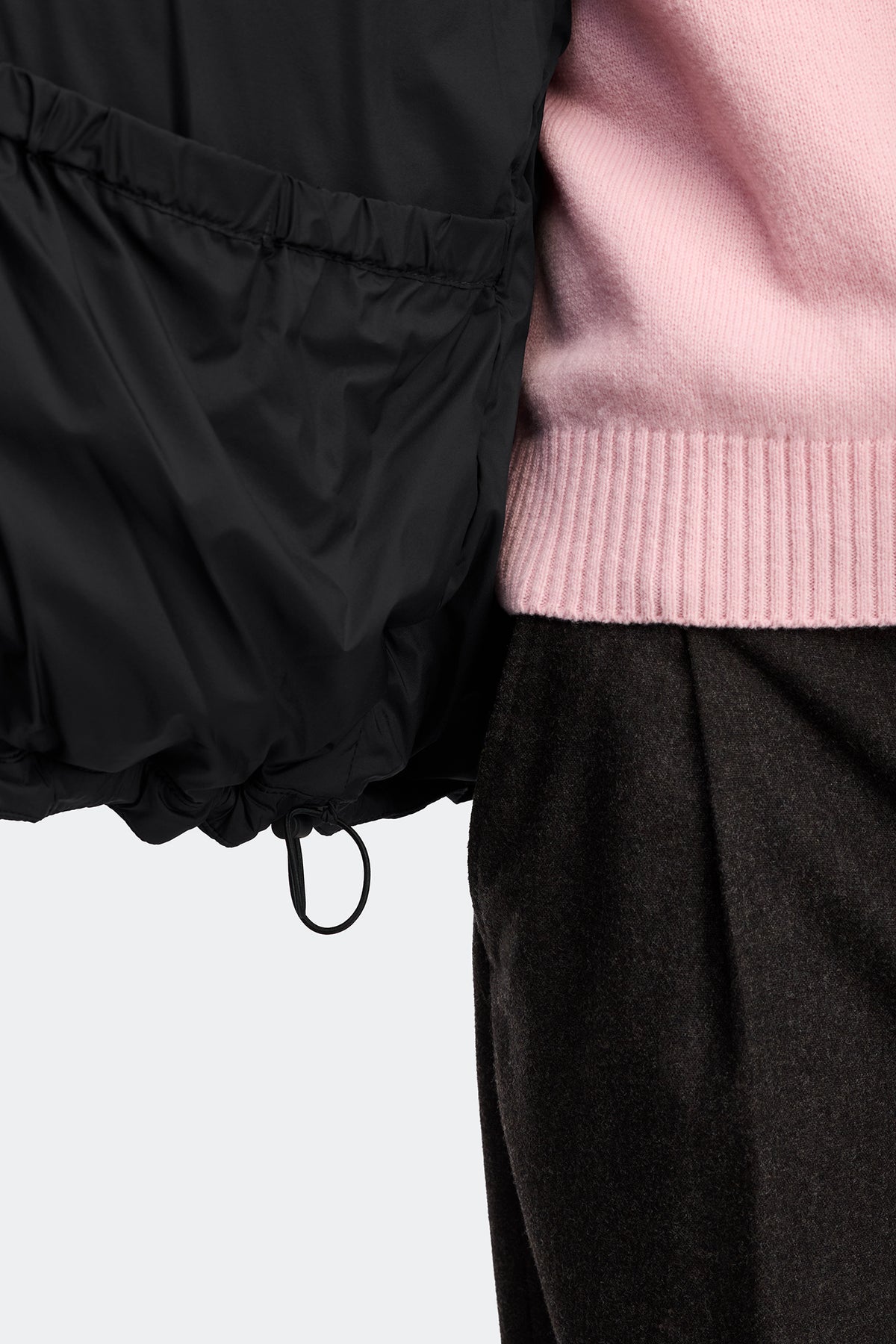 Sterling Puffer Coat - Black 9061 - on_detail_01