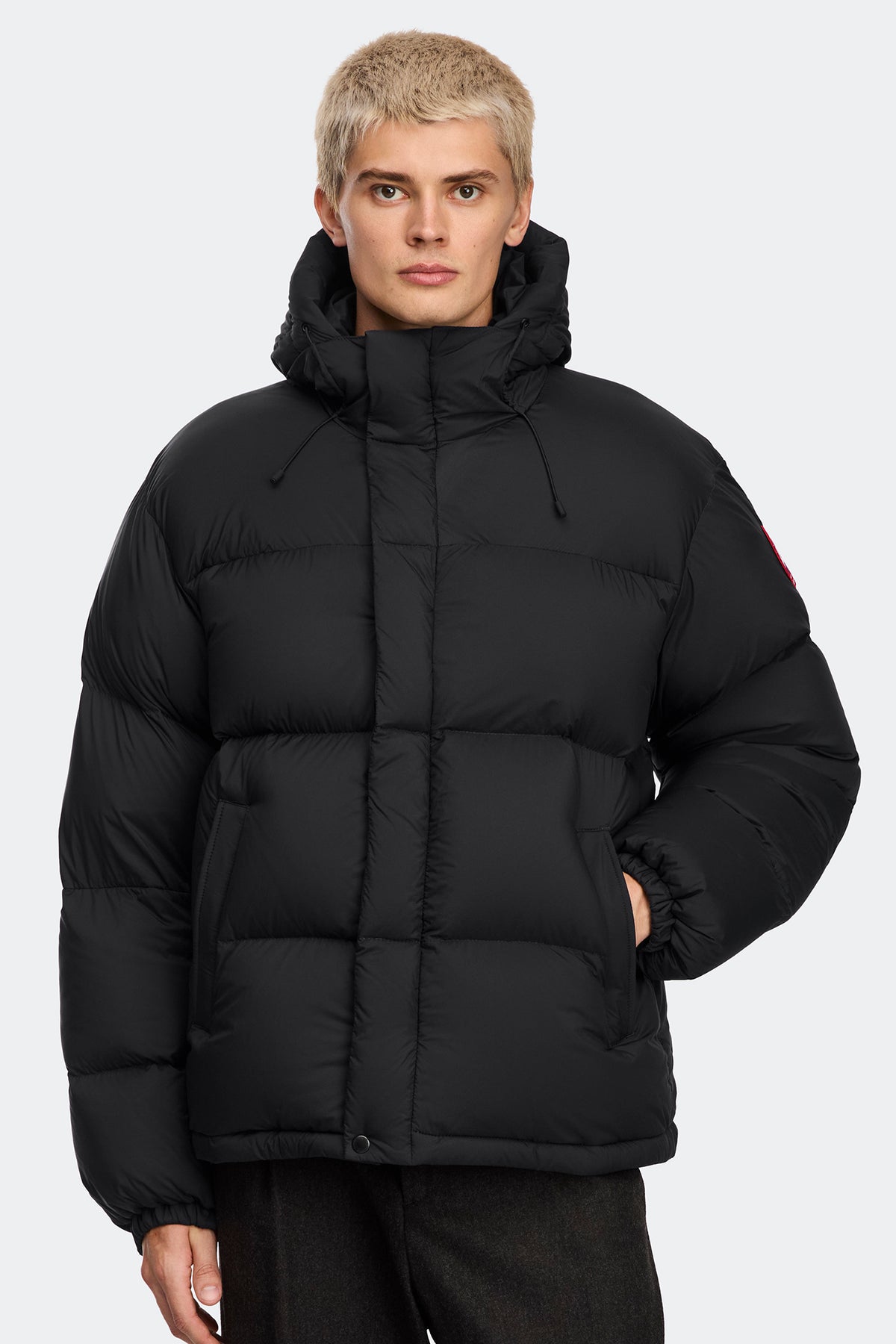 Sterling Puffer Coat - Black 9061 - on_front_closed_01
