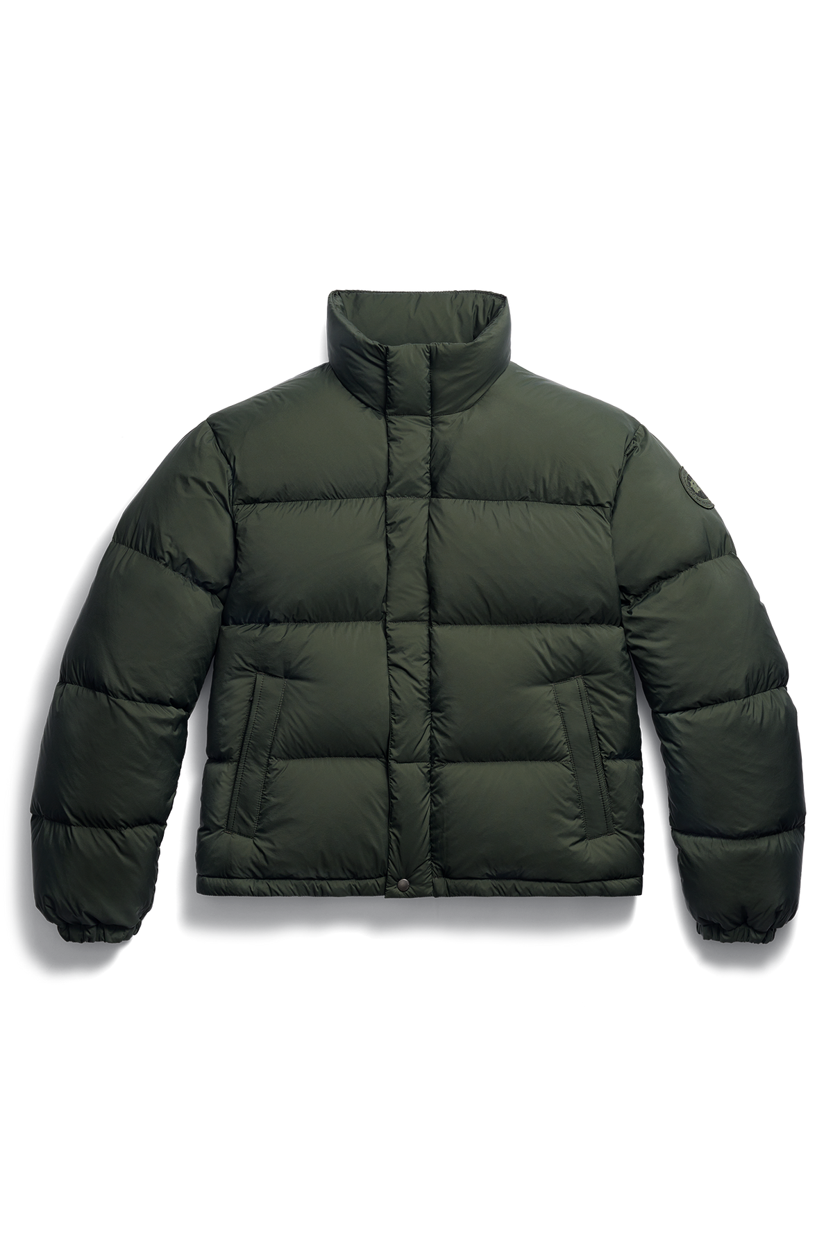 Sterling Puffer Jacket Tonal Disc - Rowan Green 9125 - off_flat_lay_01