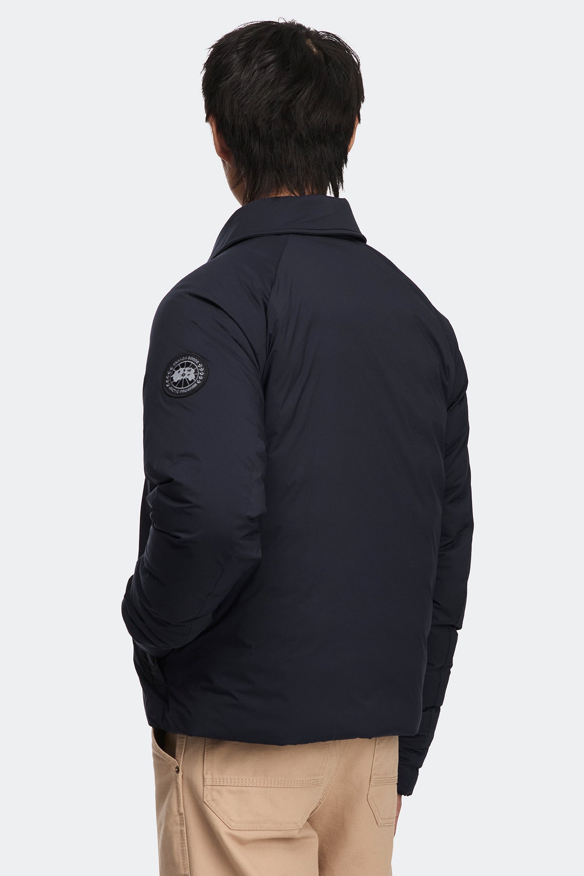 Lodge Track Jacket Black Disc - Nocturne 9858 - on_back_01