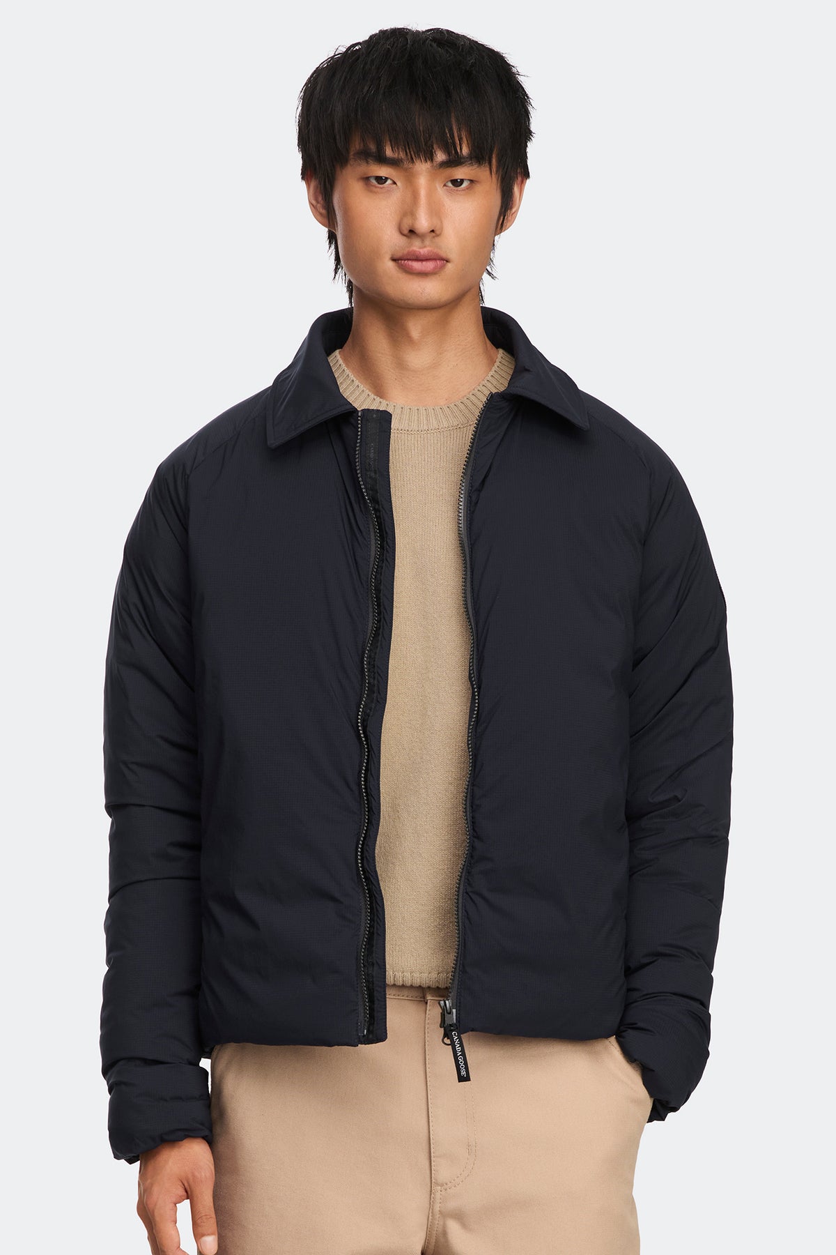 Lodge Track Jacket Black Disc - Nocturne 9858 - on_front_01