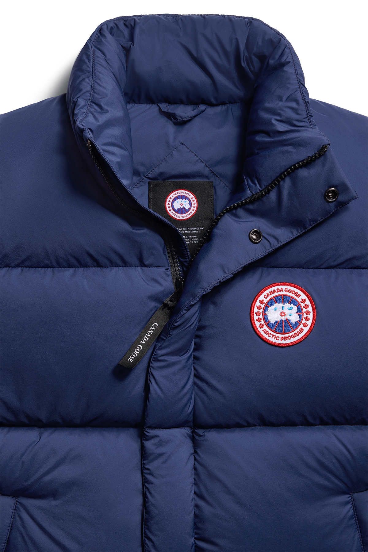 Sterling Puffer Vest - Oxford Navy 9841 - off_detail_01