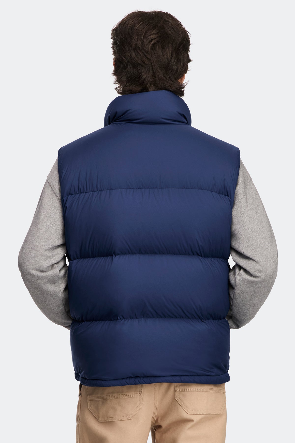Sterling Puffer Vest - Oxford Navy 9841 - on_back_01
