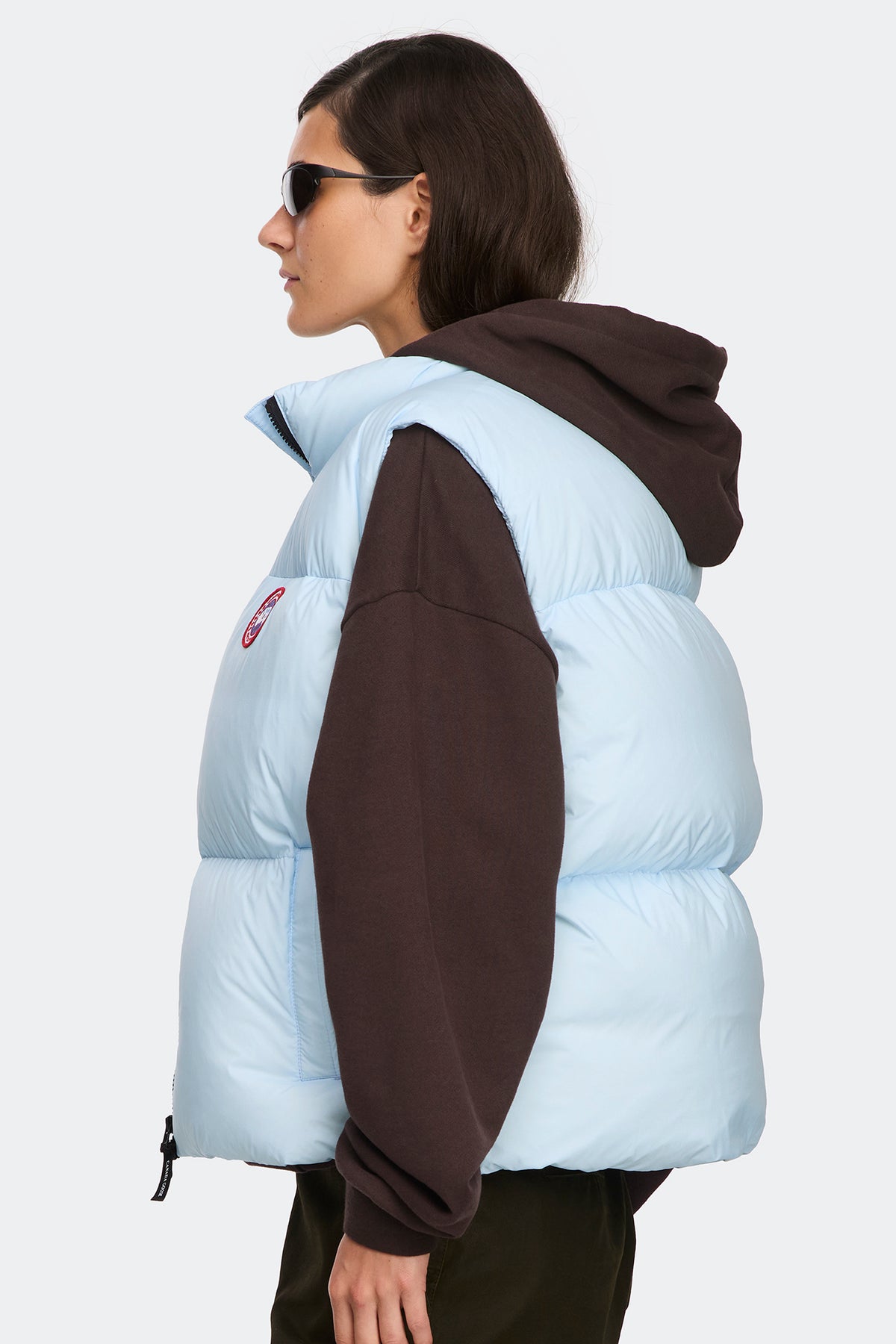 Fallon Puffer Vest - Arctic Mist 9214 - on_side_01