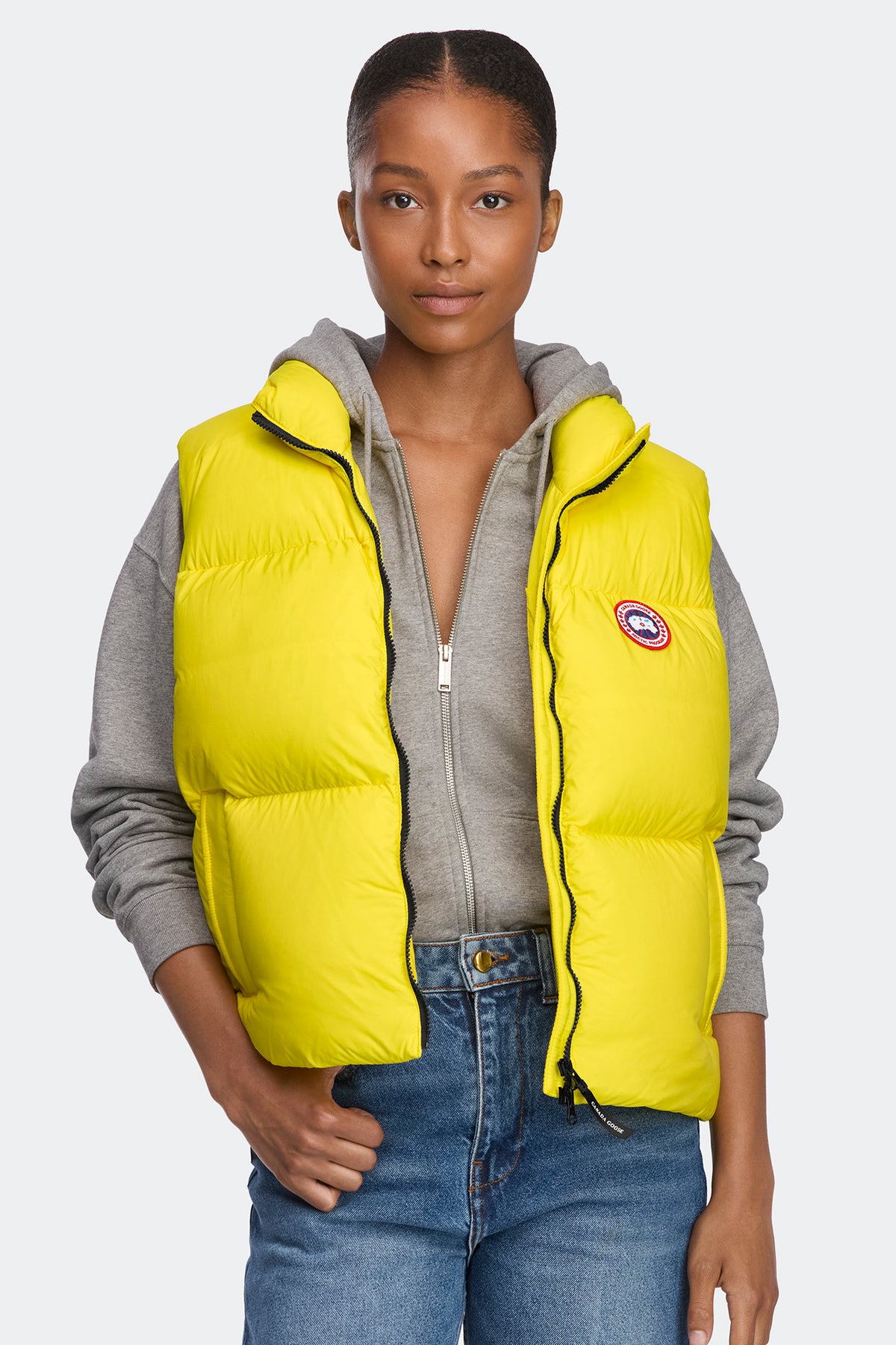 Fallon Puffer Vest - Solar Aria 9604 - on_front_01