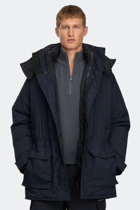 Radisson Parka - Dusk Blue/ Nocturne 9569 - on_front_01