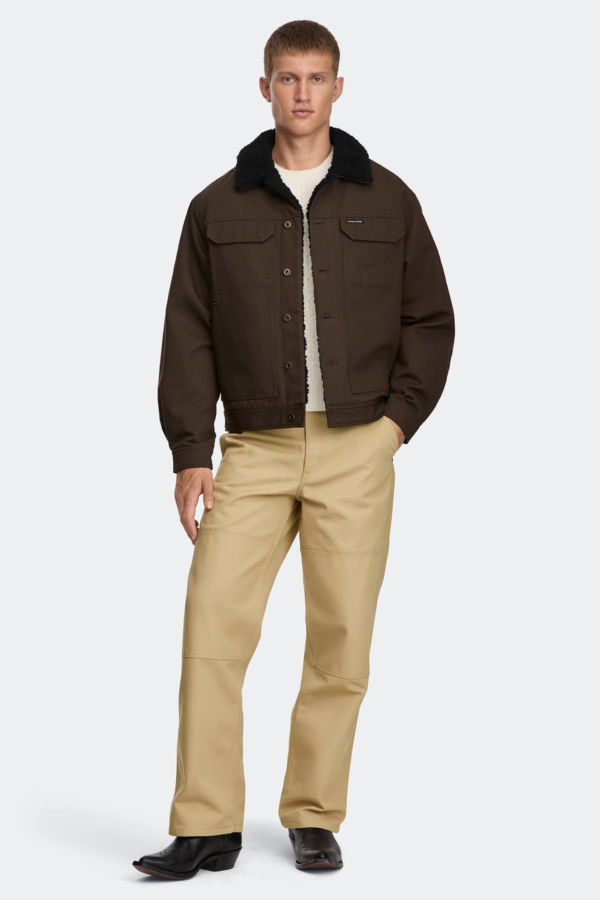 Ash Lightweight Jacket - Terra/Black 9105 - on_full_body_01