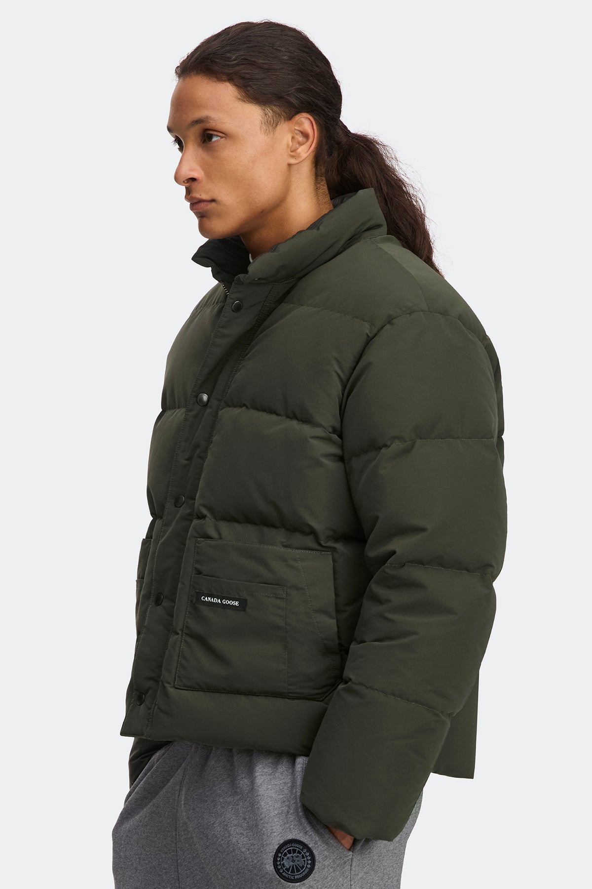 Ledger Jacket - Moss Khaki 9260 - on_side_01