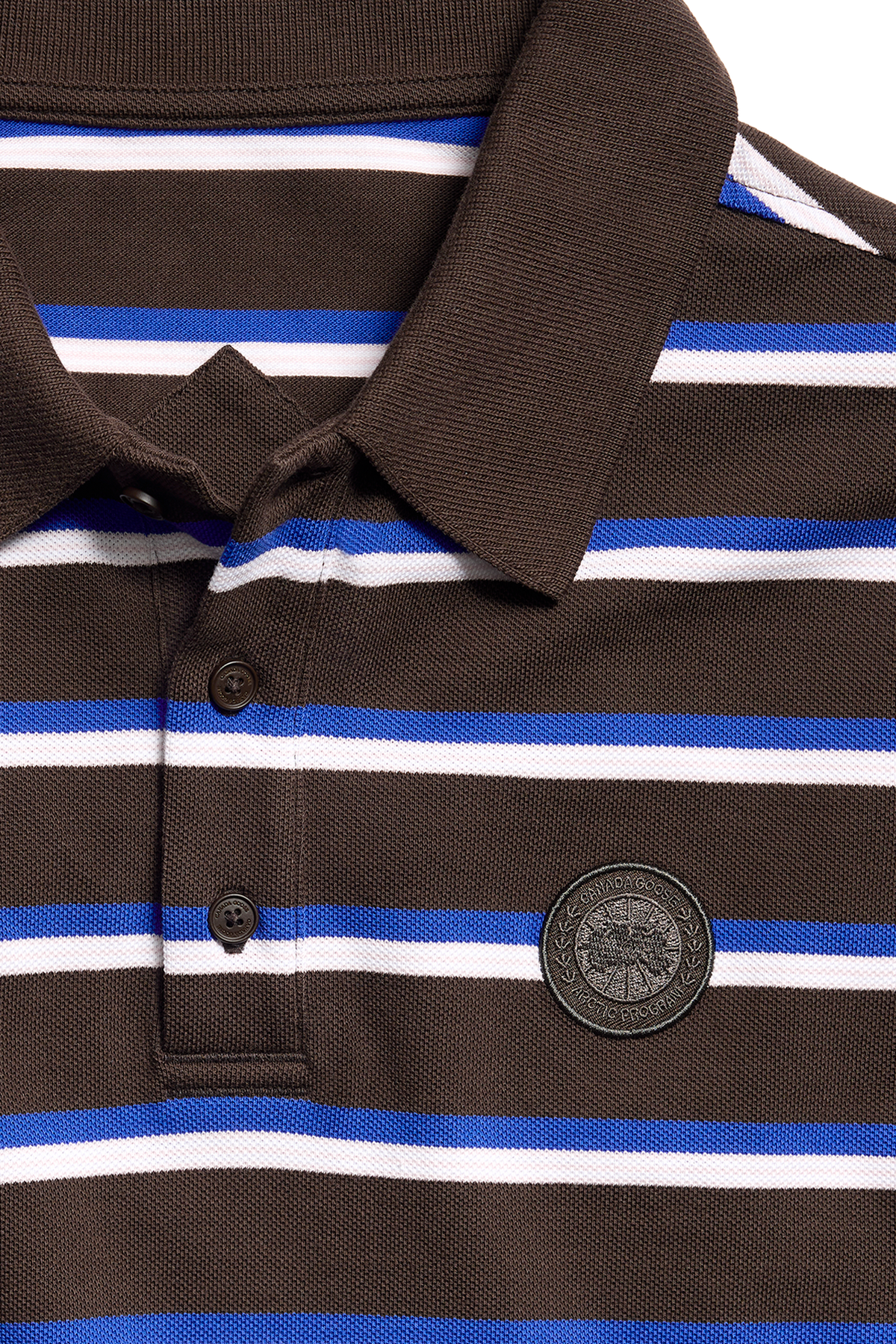 Beckley Striped Polo Tonal Disc - Terra Moncton Stripe 9671 - off_detail_01