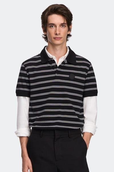 Beckley Striped Polo Tonal Disc