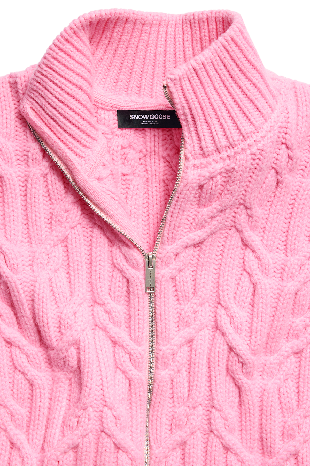 Reese Full Zip Cardigan - Baby Pink 9786 - off_detail_01