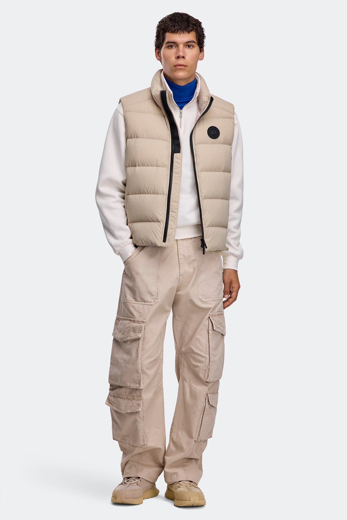 Crofton EnduraLuxe Vest - Limestone 9432 - on_full_body_01