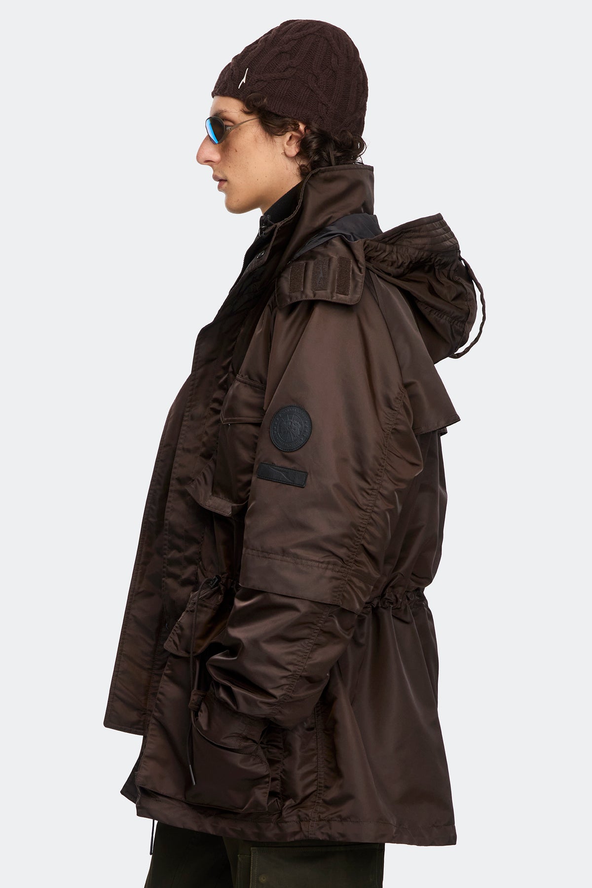 Rockport Coat - Dark Soil 9716 - on_side_01