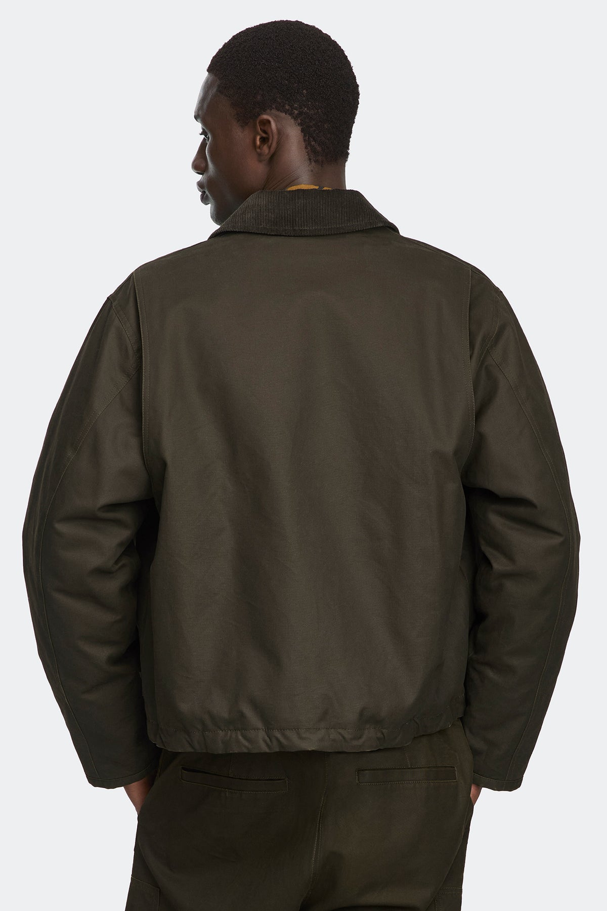 Grouse Jacket - Desert Olive 8907 - on_back_01