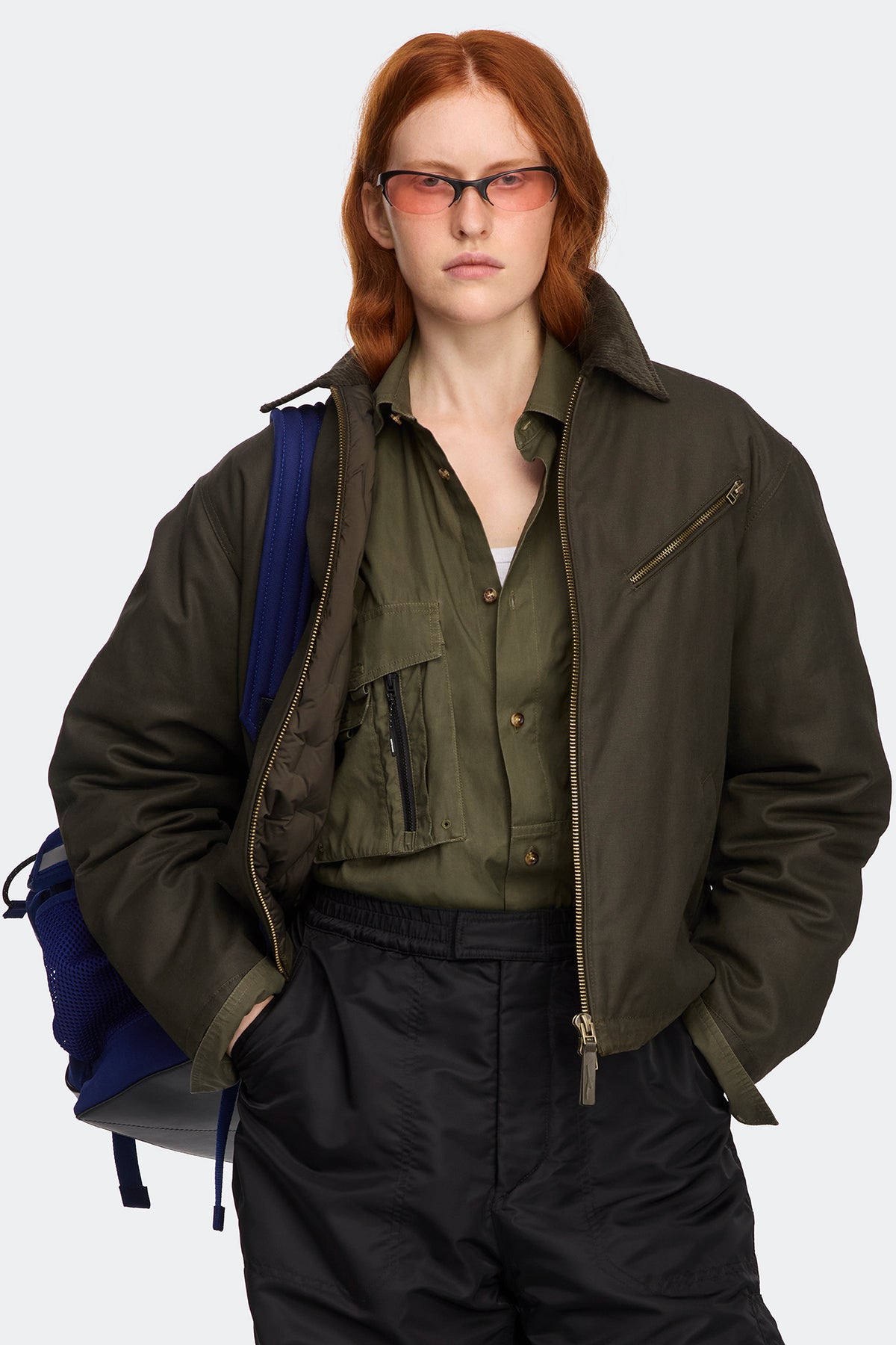 Grouse Jacket - Desert Olive 8907 - on_front_open_01