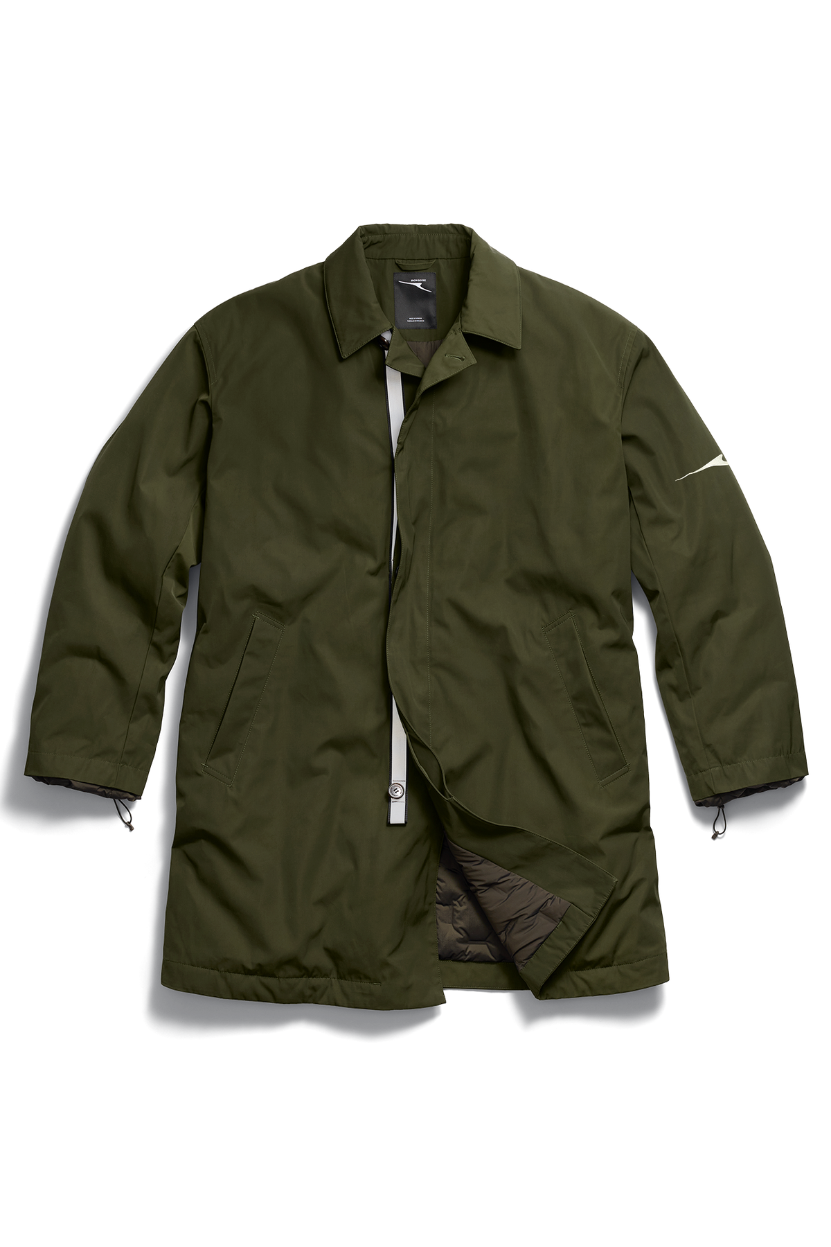 Astris Coat - Moss Khaki 9260 - off_flat_lay_01