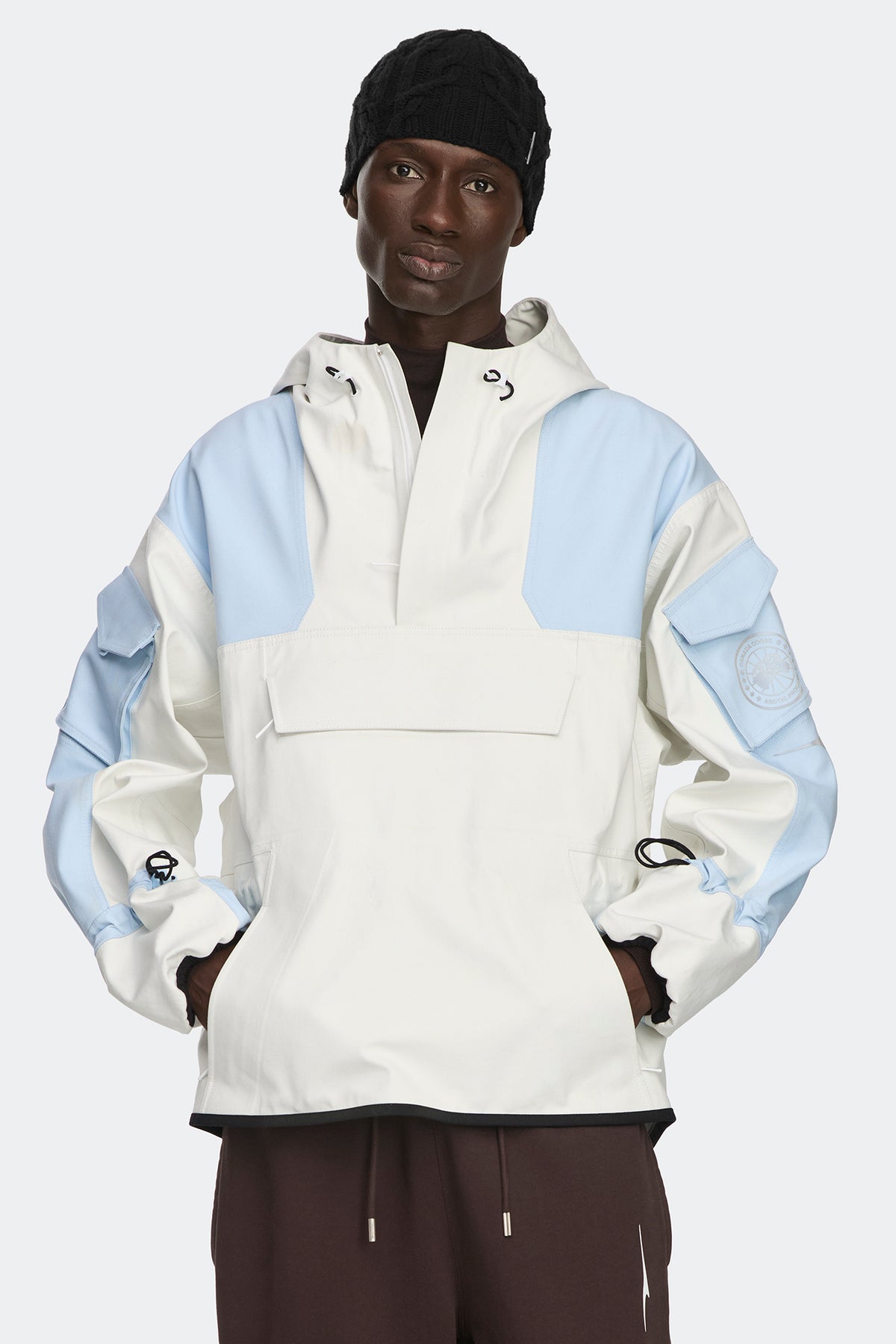 Calyx Anorak - Optic White/Arctic Mist 8921 - on_front_02