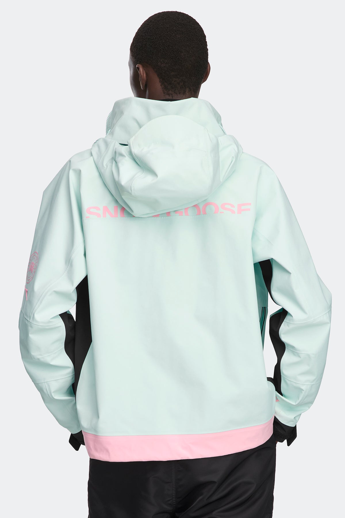 Paragon Jacket - Ice Mint/Baby Pink 8922 - on_back_02