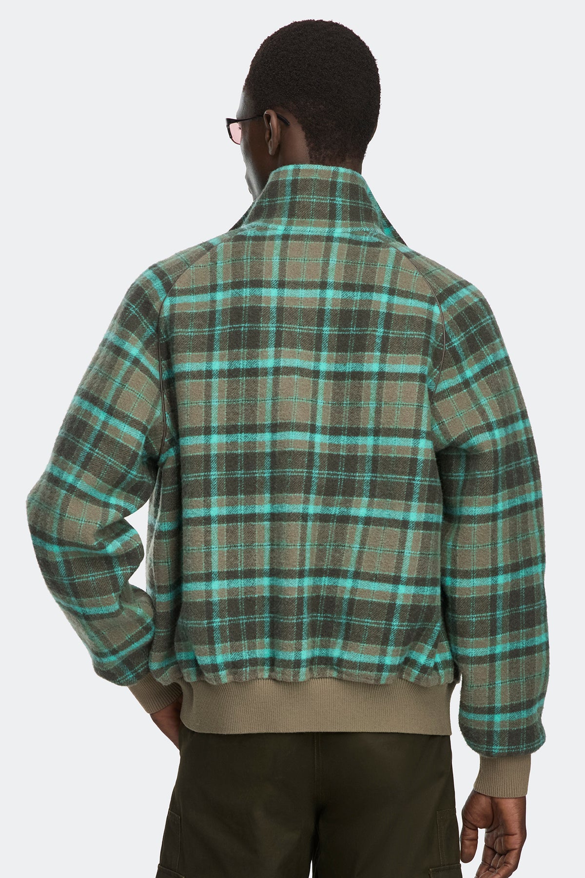 Auralis Jacket - Slate/Water Green/Duck Check 8901 - on_full_body_01
