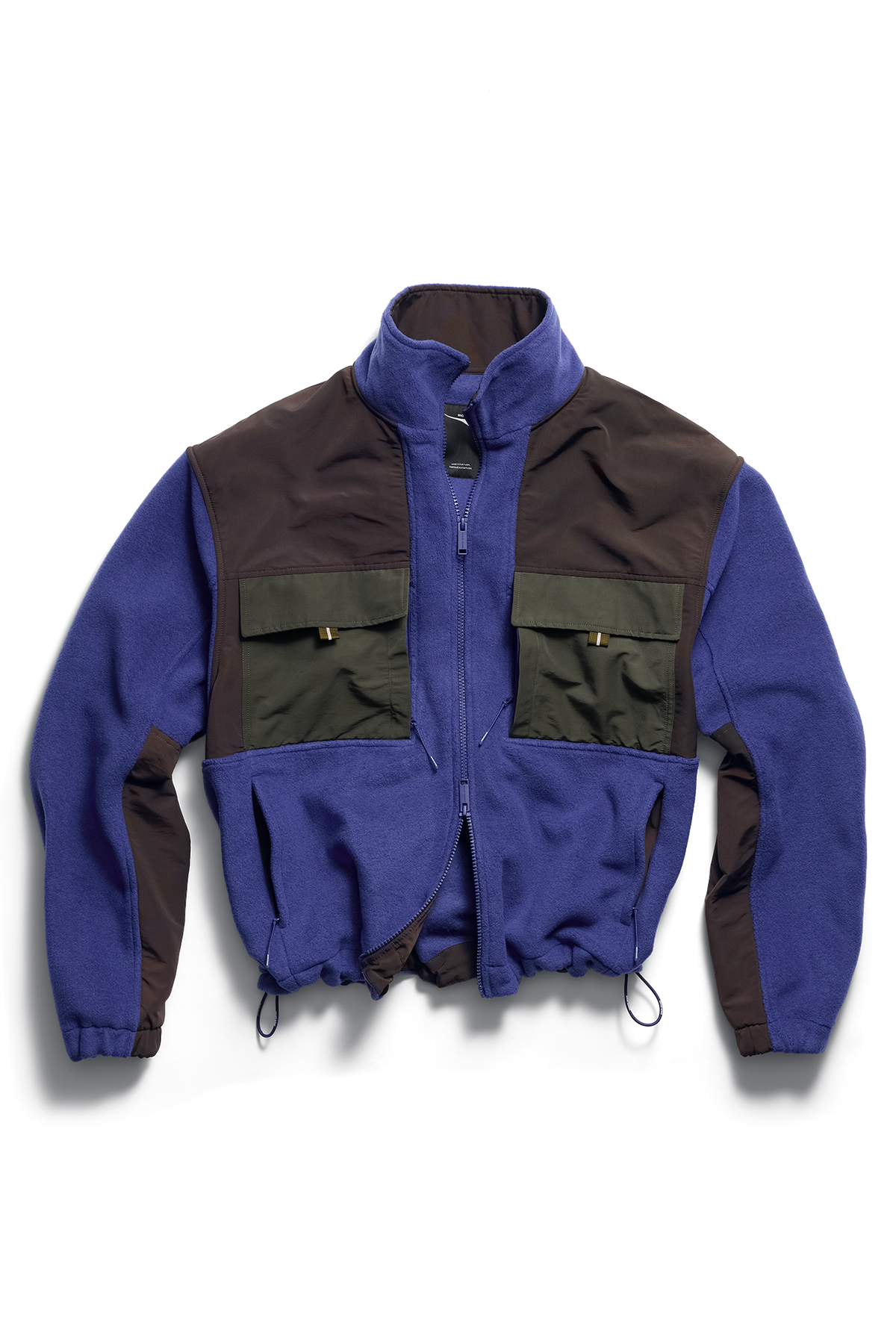 Liora Fleece Jacket - Crown Blue 9679 - off_flat_lay_01