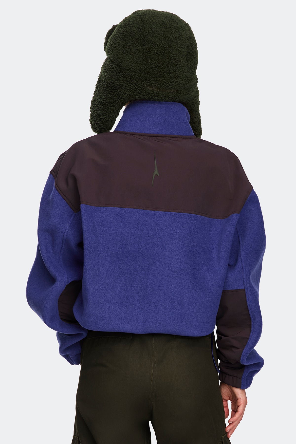 Liora Fleece Jacket - Crown Blue 9679 - on_back_01