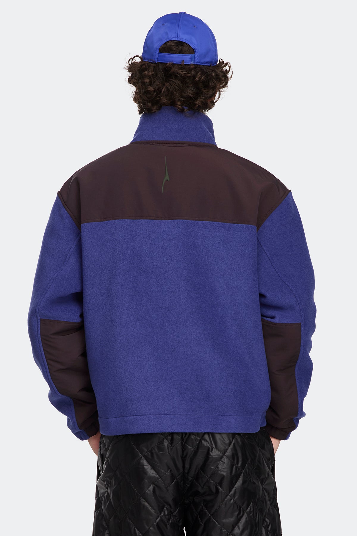 Liora Fleece Jacket - Crown Blue 9679 - on_back_02