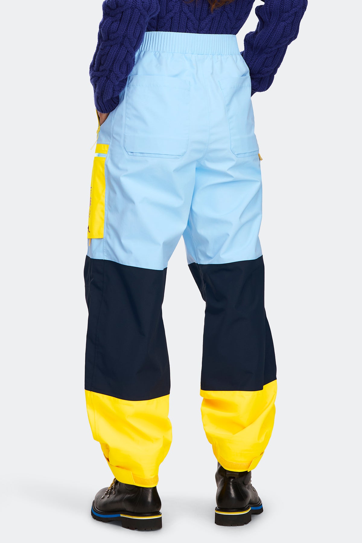Paragon Pant - Arctic Mist/Golden Rod 8926 - on_back_02