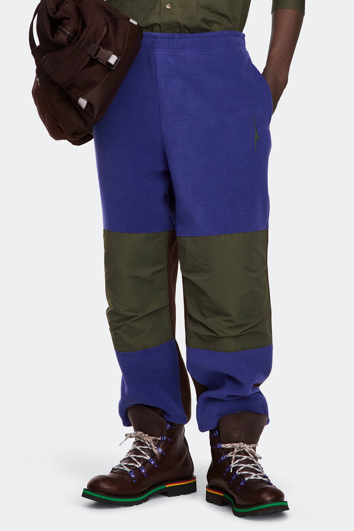Liora Fleece Jogger - Crown Blue 9679 - on_front_01