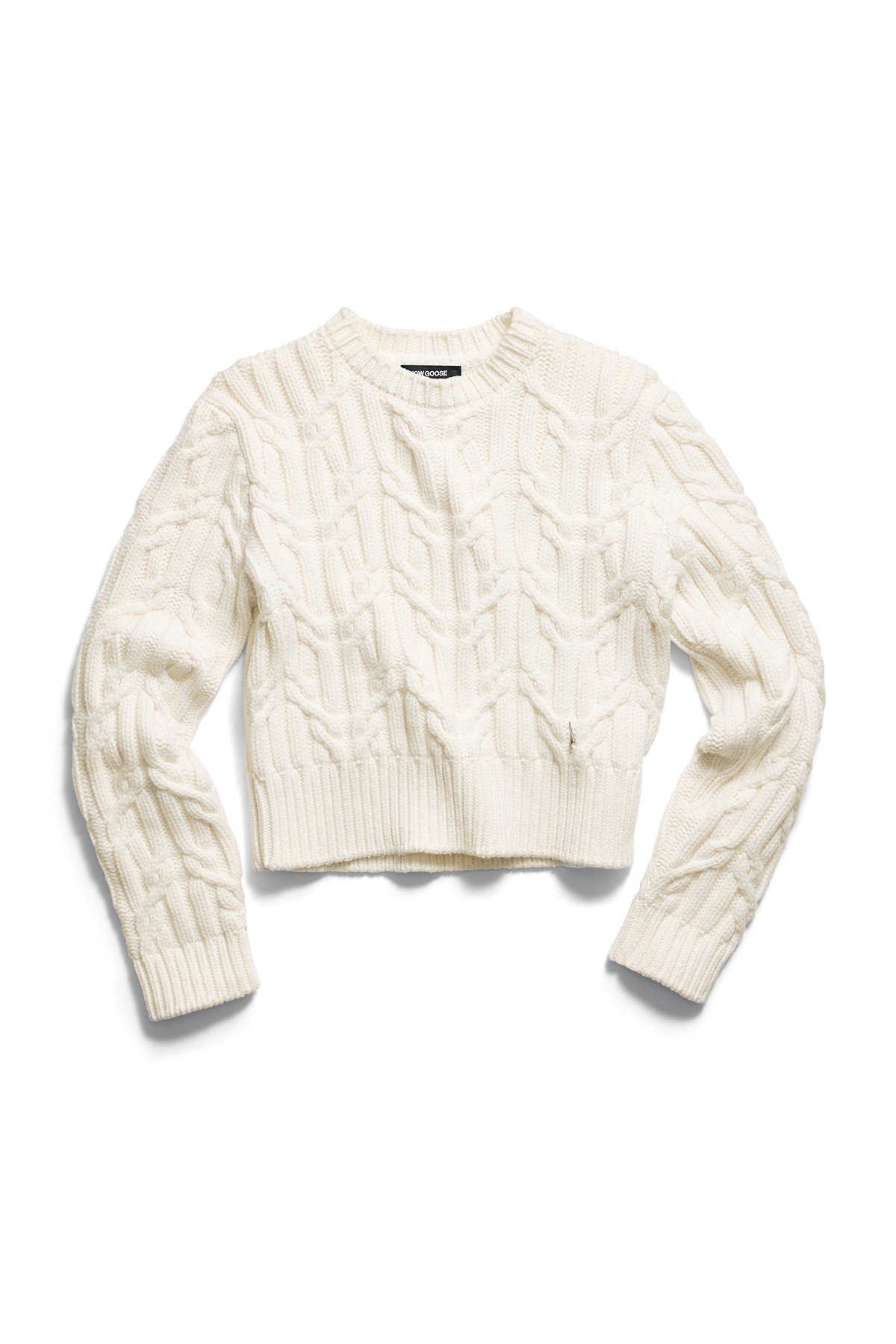 Reese Knit Crewneck Sweater - Canvas White 1625 - off_flat_lay_01